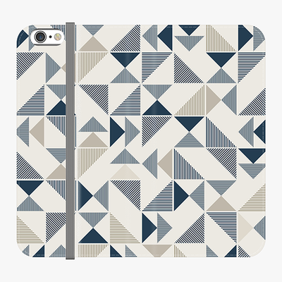 Folio iPhone 6  Folio Wallet - Geometric Triangles