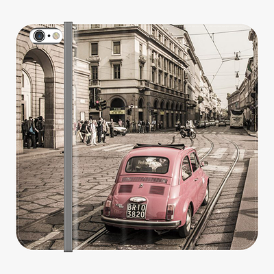 Folio iPhone 6  Folio Wallet - View Of The Car And City