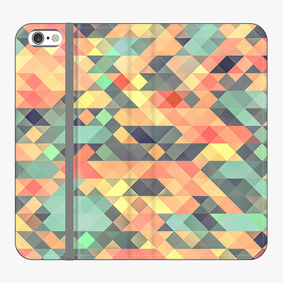 Folio iPhone 6 Plus  Folio Wallet - Geometrical Texture