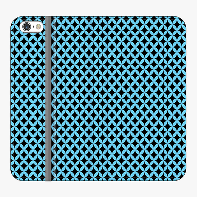 Folio iPhone 6 Plus  Folio Wallet - Beautiful Star Pattern
