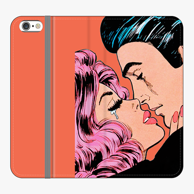 Folio iPhone 6 Plus  Folio Wallet - Lovely Couple