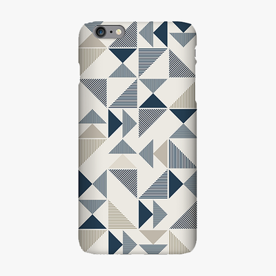 Tough iPhone 6 Plus  Phone Case - Triangle Pattern