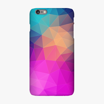 Snap iPhone 6 Plus  Phone Case - Triangular Polygons