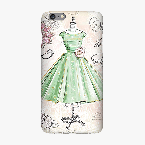 Tough iPhone 6 Plus  Phone Case - Vintage Art