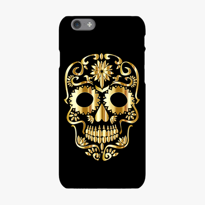 Tough iPhone 6s  Phone Case - Golden Skull