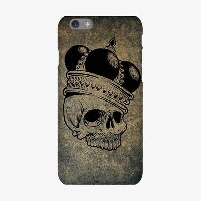 Tough iPhone 6s  Phone Case - Skull  With Crown