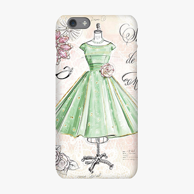 Tough iPhone 6s  Phone Case - Vintage Art