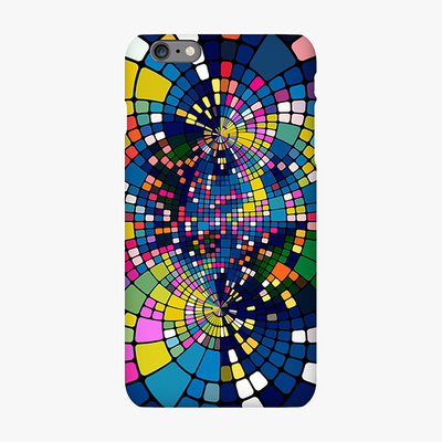 Tough iPhone 6s Plus  Phone Case - Colorful Geometric