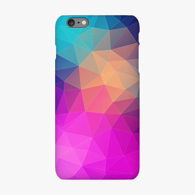 Snap iPhone 6s Plus  Phone Case - Triangular Polygons