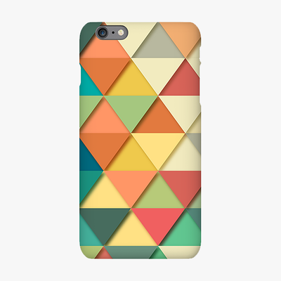 Snap iPhone 6s Plus  Phone Case - Colorful Triangles