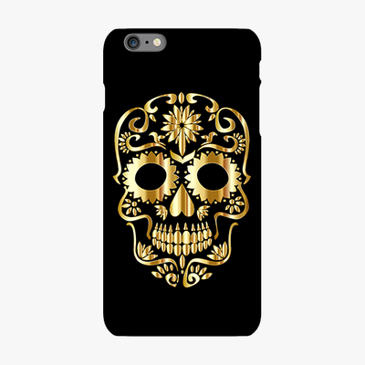Snap iPhone 6s Plus  Phone Case - Golden Skull