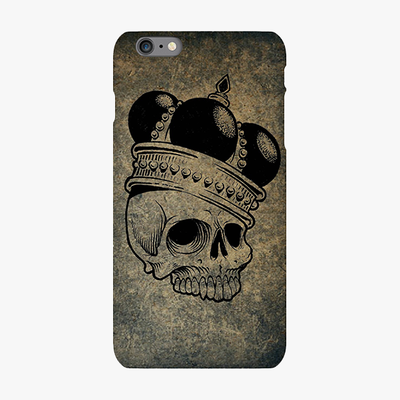 Tough iPhone 6s Plus  Phone Case - Skull  With Crown