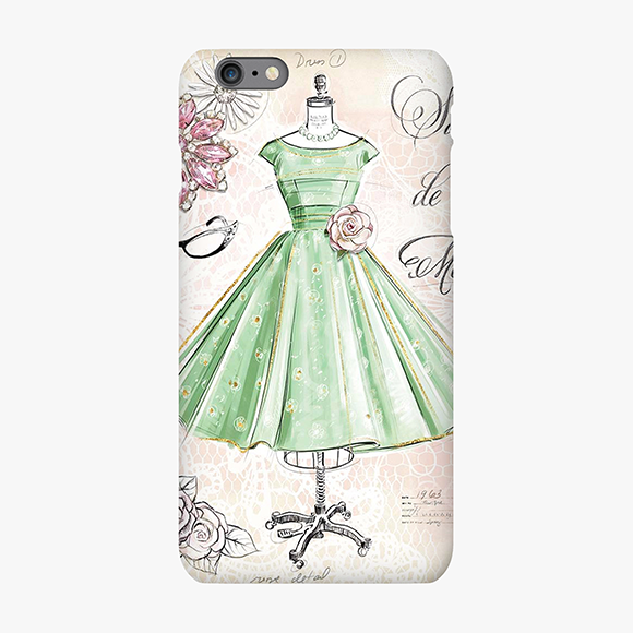 Tough iPhone 6s Plus  Phone Case - Vintage Art
