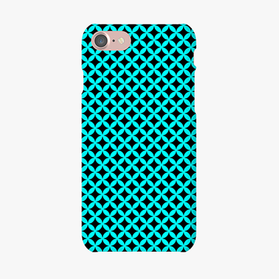 Tough iPhone 7  Phone Case - Unique Geometric  Design