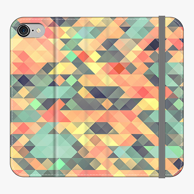 Folio iPhone 7  Folio Wallet - Geometrical Texture