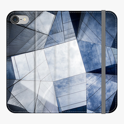 Folio iPhone 7  Folio Wallet - Asymmetrical Geometric Pattern