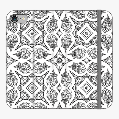 Folio iPhone 7  Phone Folio - Unique Geometric Pattern