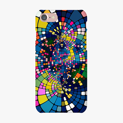Tough iPhone 7  Phone Case - Colorful Geometric