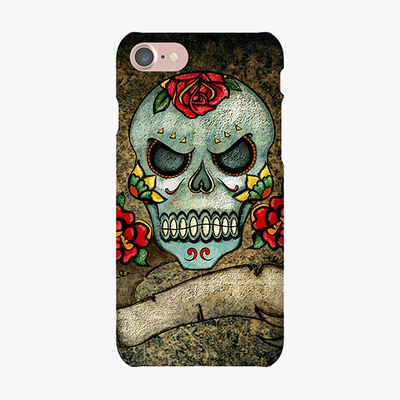 Snap iPhone 7  Phone Case - Unique Skull