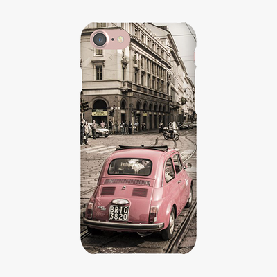 Tough iPhone 7  Phone Case - View Of The Car And City