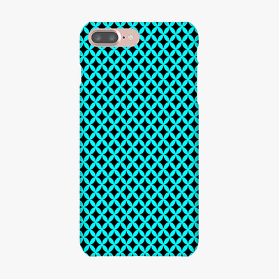 Tough iPhone 7 Plus  Phone Case - Unique Geometric  Design
