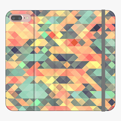 Folio iPhone 7 Plus  Folio Wallet - Geometrical Texture
