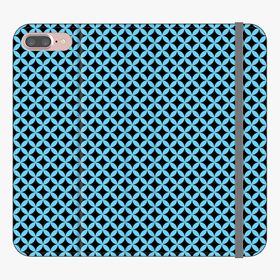 Folio iPhone 7 Plus  Folio Wallet - Beautiful Star Pattern