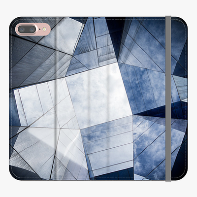 Folio iPhone 7 Plus  Folio Wallet - Asymmetrical Geometric Pattern