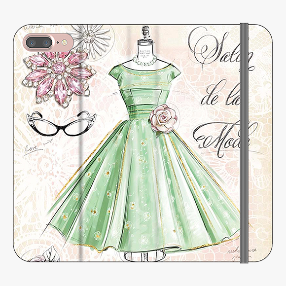 Folio iPhone 7 Plus  Folio Wallet - Vintage Art