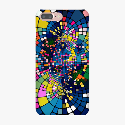 Tough iPhone 7 Plus  Phone Case - Colorful Geometric