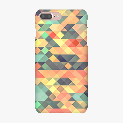 Tough iPhone 7 Plus  Phone Case - Panoramic Texture