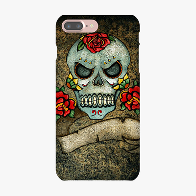 Snap iPhone 7 Plus  Phone Case - Unique Skull