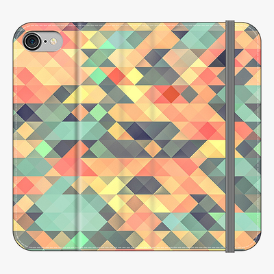 Folio iPhone 8  Folio Wallet - Geometrical Texture