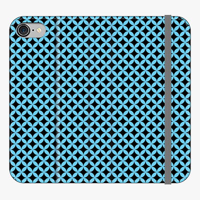 Folio iPhone 8  Folio Wallet - Beautiful Star Pattern