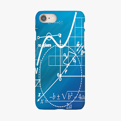Snap iPhone 8  Phone Case - Geometirc diagrams