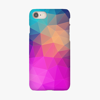 Snap iPhone 8  Phone Case - Triangular Polygons