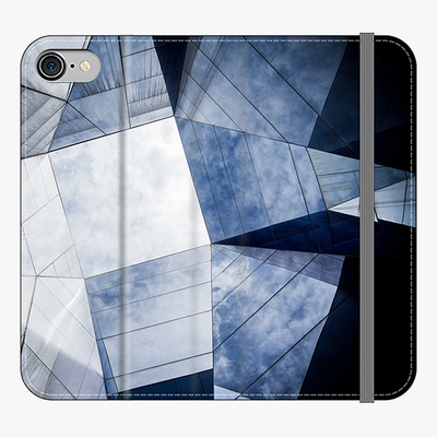 Folio iPhone 8  Folio Wallet - Asymmetrical Geometric Pattern