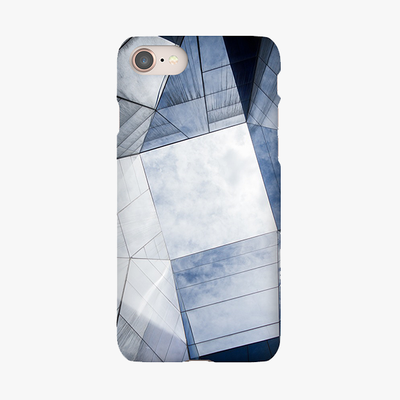 Tough iPhone 8  Phone Case - Black&White Shapes