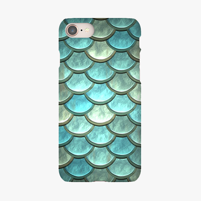 Tough iPhone 8  Phone Case - Dragon Scales Texture