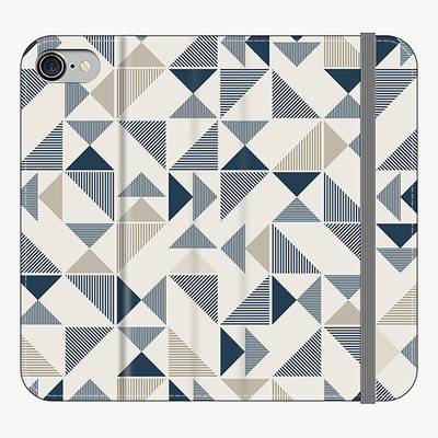 Folio iPhone 8  Folio Wallet - Geometric Triangles