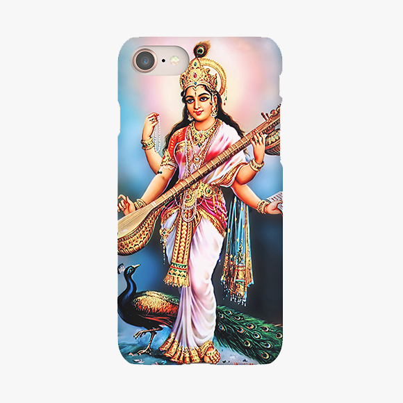 Tough iPhone 8  Phone Case - Goddess Saraswati