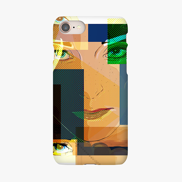 Snap iPhone 8  Phone Case - Artistic Paint