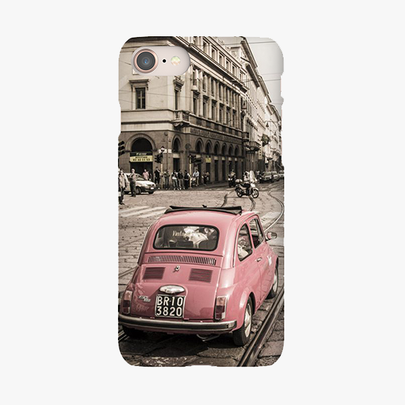 Tough iPhone 8  Phone Case - View Of The Car And City