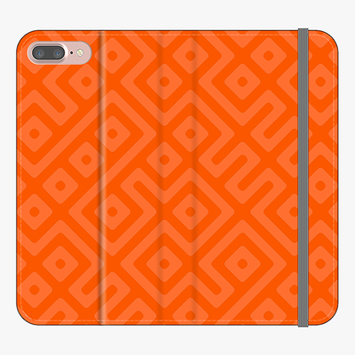 Folio iPhone 8 Plus  Folio Wallet - Creative Geometric Pattern