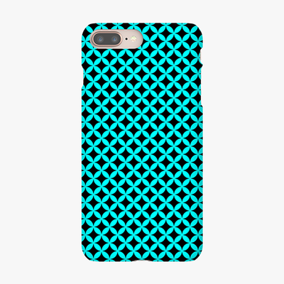 Tough iPhone 8 Plus  Phone Case - Unique Geometric  Design