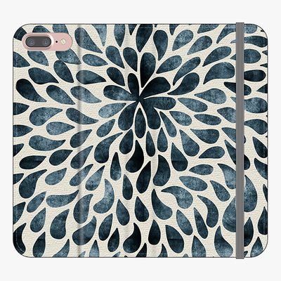 Folio iPhone 8 Plus  Folio Wallet - Floral Art