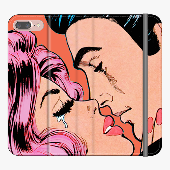 Folio iPhone 8 Plus  Folio Wallet - Lovely Couple