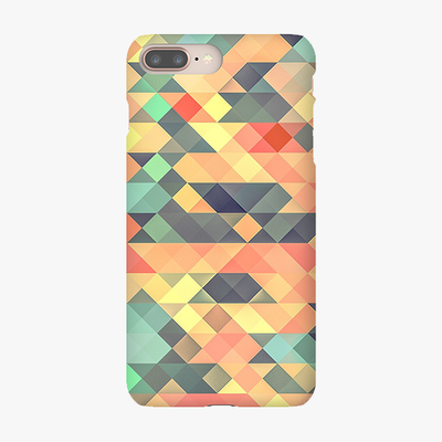 Tough iPhone 8 Plus  Phone Case - Panoramic Texture