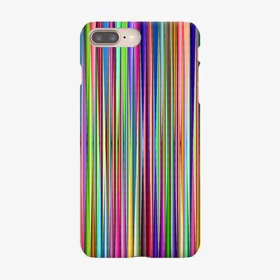 Snap iPhone 8 Plus  Phone Case - Stripes Vector