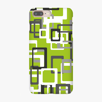 Tough iPhone 8 Plus  Phone Case - Geometric Pattern